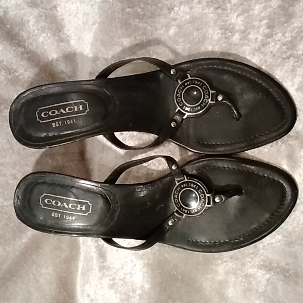 Coach Sandal Heels